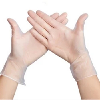 

100PCS Environmental Protection PVC Disposable Gloves Waterproof Sanitary Food Grade Gloves