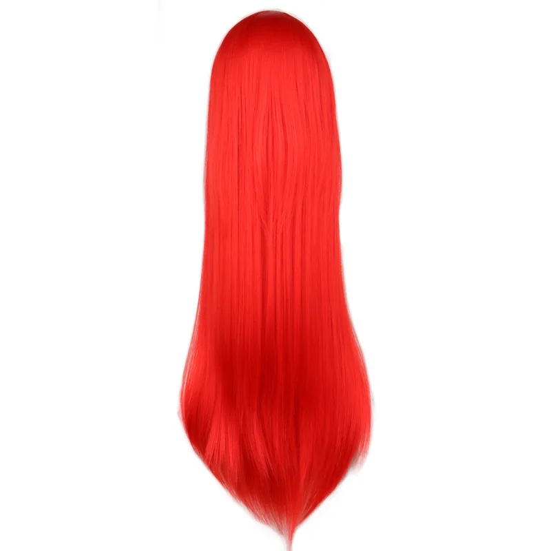 Long Staight Cosplay Wig Heat Resistant Synthetic Hair Hair Anime Party Wigs Women Cosplay Accessories +Free Wig Cap wonder woman costume