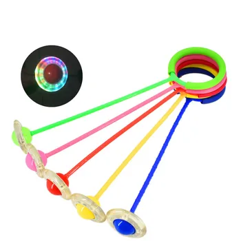 

Children Flashing Jumping Rope Ball Colorful Ankle Skip Ball One Foot Jump Sports Child-parent Games Fitness Swing Ball Toys