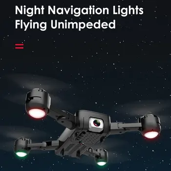 

S36 Foldable RC Drone with Dual camera 1080P 4K HD WiFi Optical Flow Hover RC Helicopter Headless Mode