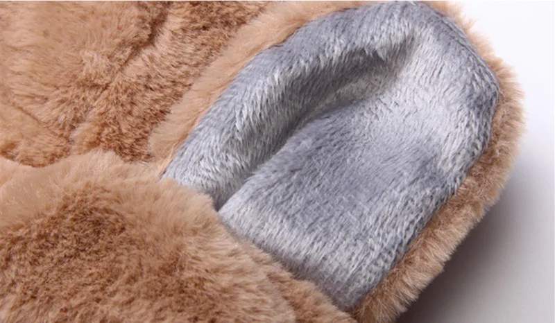 wonderful  Girls Warm Winter Coat Thickened Faux Fur Fashion Long Kids Hooded Jacket Coat for Girl Outerwear G