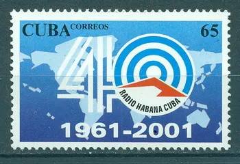 

Cuba 2001 "40th anniversary of the Radio Havana Cuba" MNH