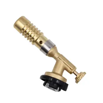

Copper Weld Plumbing Torch Adjustable High Temperature Gas Turbo Flamethrower for Outdoor Camping Picnic BBQ Tool