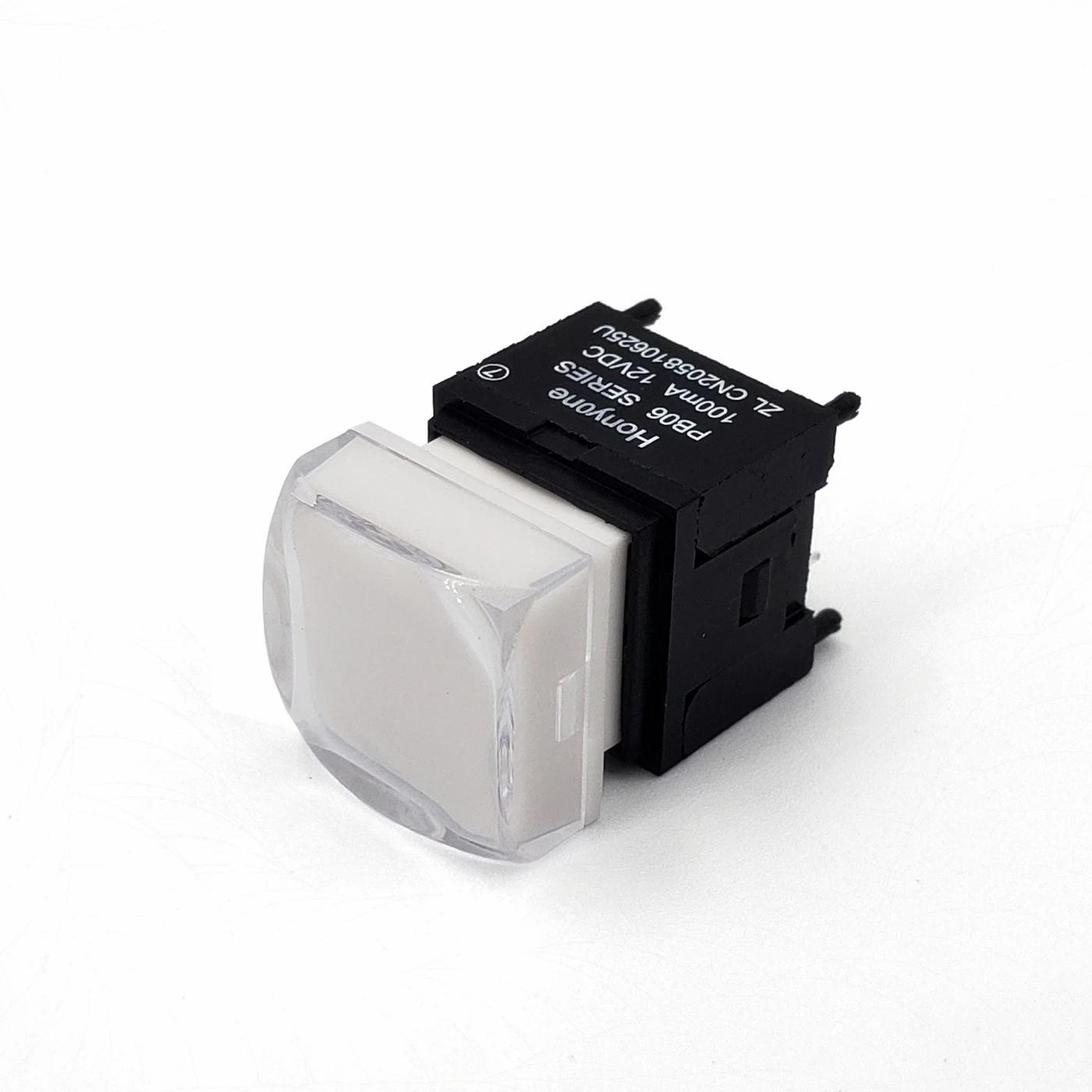 Enhanced Illuminated Tactile Push Button Switch, Square 15*15mm, SPST Momentary, Self-Return