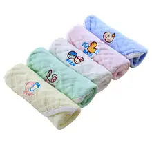 Детская муслиновая мочалка-многоразовые хлопковые детские салфетки-новорожденное детское полотенце для лица-Baby registry shower gift, 5-pack 1" x12"