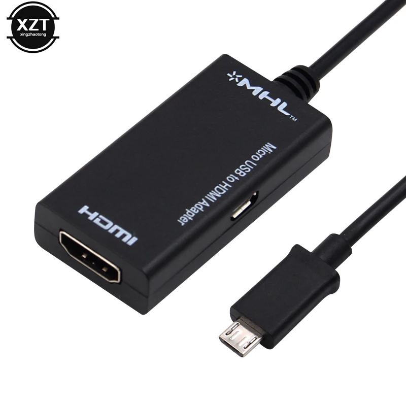 Микро USB 2,0 MHL к HDMI кабель HD 1080P для Android для samsung htc LG Android HDMI конвертер Mini Mirco USB адаптер