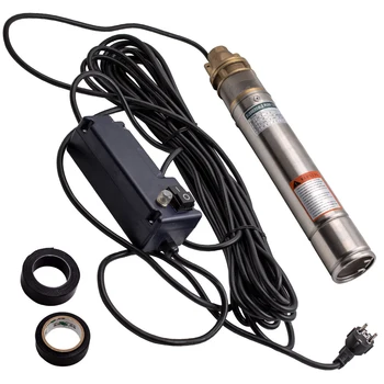 

6 bar 3" 750W 2400L/H Deep Well Borehole Pump Submersible Water Pump 1HP Stainless Steel