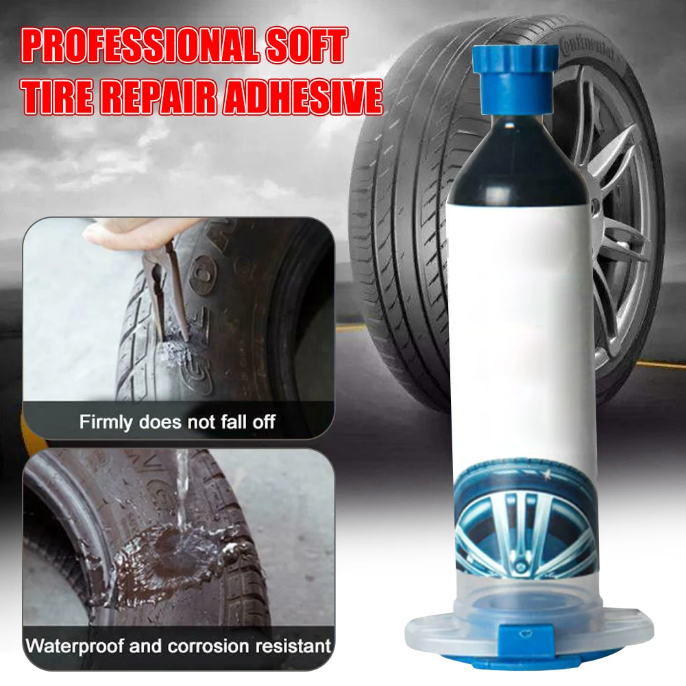 

30ml/bottle Car Tire Repair Glue Sticker Adhesive Glue Useful Flexement