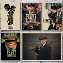 Peaky Blinders 5 póster de series de TV Vintage pared arte lienzo impresión papel pintado 20x30 60x90cm imagen de arte para la decoración de la sala de estar