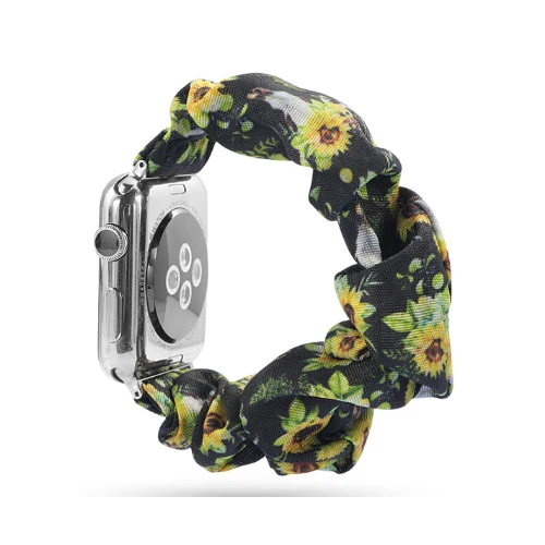 31 Обтянутая тканью; эластичный ремешок для наручных часов Apple Watch 38 мм/40 мм/42 мм/44 мм наручных часов iwatch серии 5/4/3/2/1 браслет наручный ремень аксессуары - Цвет ремешка: 31