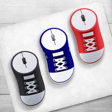 Портативная 2,4G беспроводная мышь ультра-Бесшумная мышь в форме обуви для компьютера ноутбука