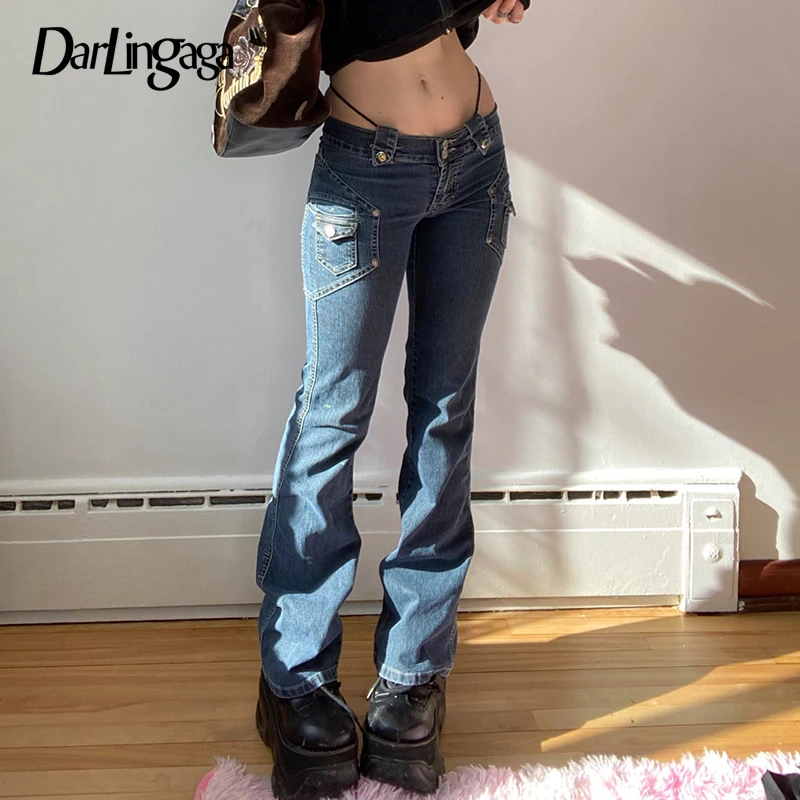 Darlingaga Vintage Y2K 2000S Jeans 