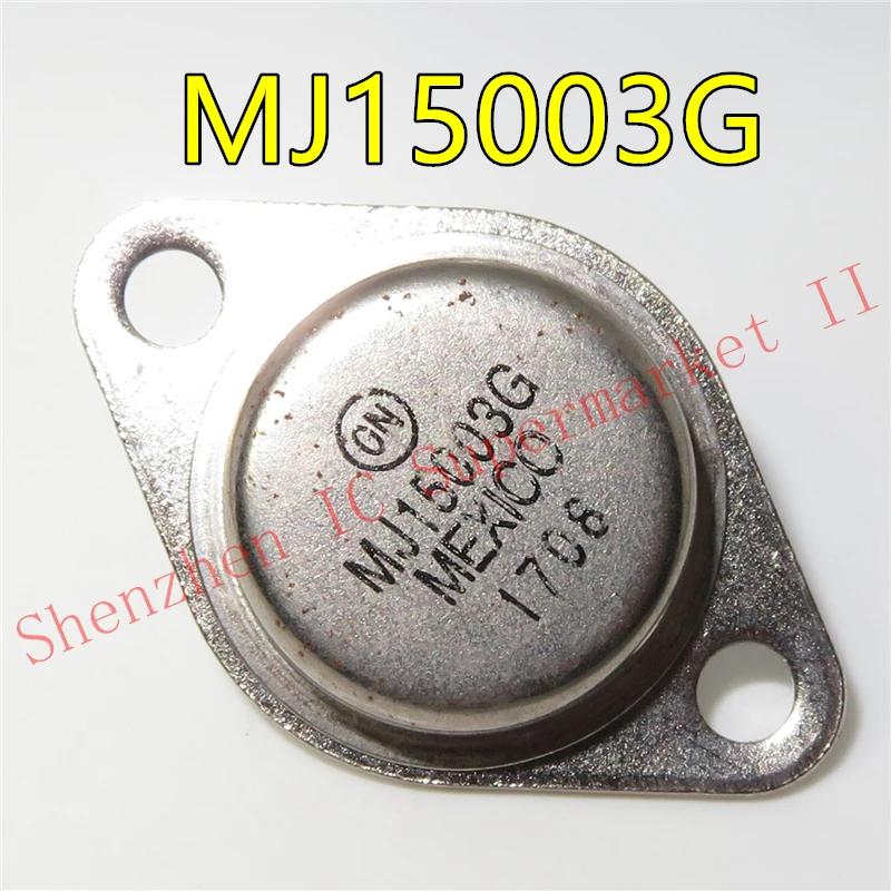 1 шт./лот MJ15003G MJ15003 TO 3 дополнительные кремниевые Силовые транзисторы|Интегральные
