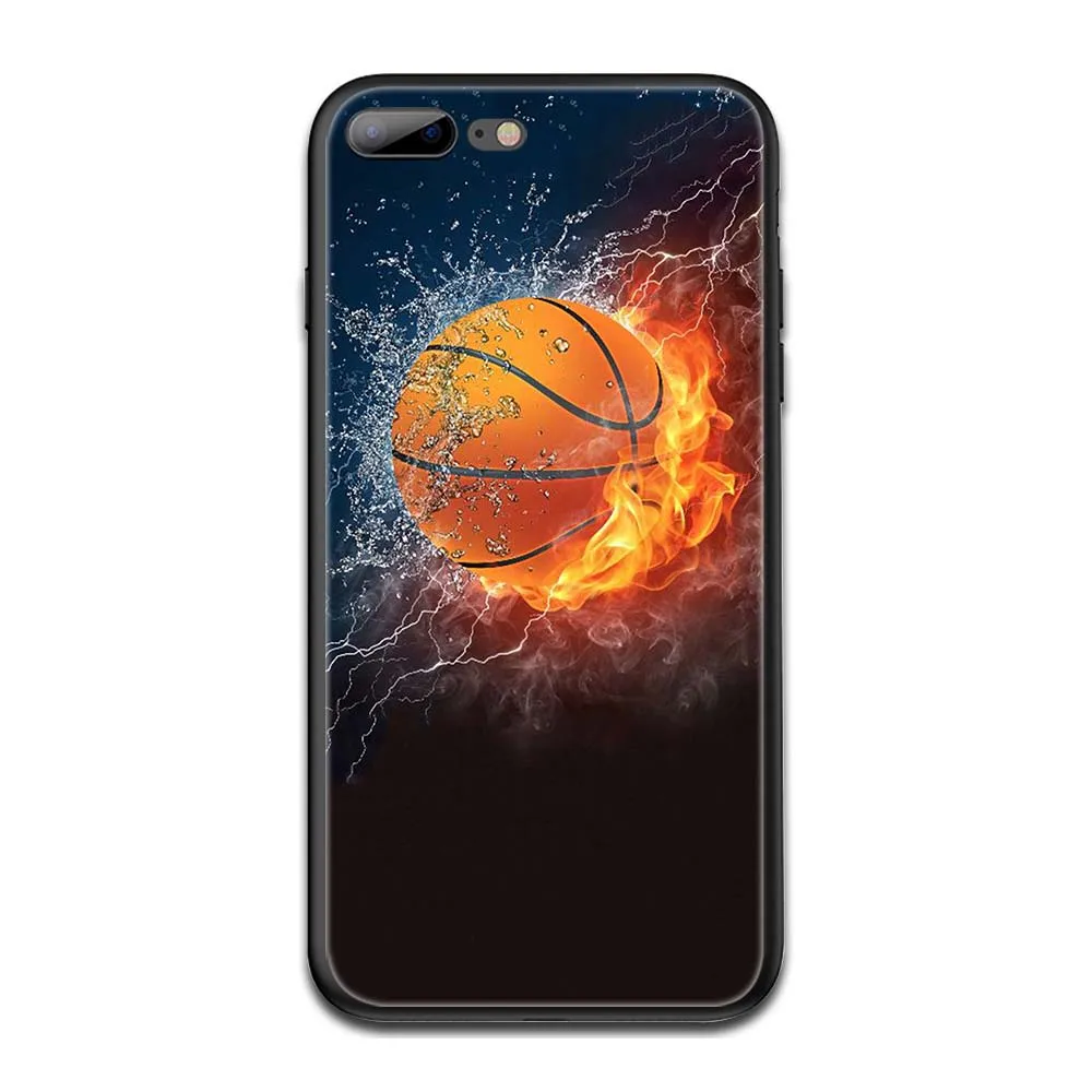 3 Lavaza огненно-Баскетбольный мяч Dunk ТПУ мягкий чехол для OPPO A1K A3s A5s A7 A37 A39 A57 A77 A5 A9 F3 F9 Рено 10x - Цвет: 3