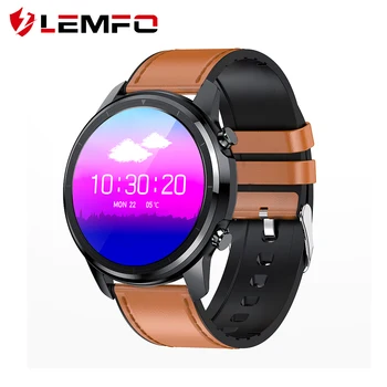 

LEMFO Smart Watch Men Fashion IP67 Full Round Touch Screen Display Heart Rate Monitor Health Tracker Sleep Record Smart Watch