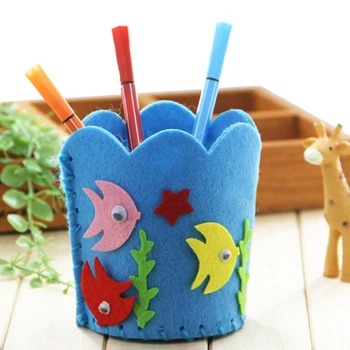 

Creative DIY Craft Kit Handmade Pencil Holder Kids Craft Toy Educational toys