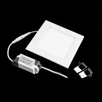 

ICOCO Clearance Sale 12W LED Recessed Ceiling Panel Down Light Bulb Lamp Square Pure/Warm White