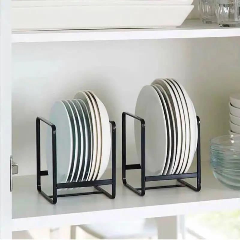 Kitchen Shelf Organizer Plates  Plastic Plate Bowl Storage Holder -  Plastic Plate - Aliexpress