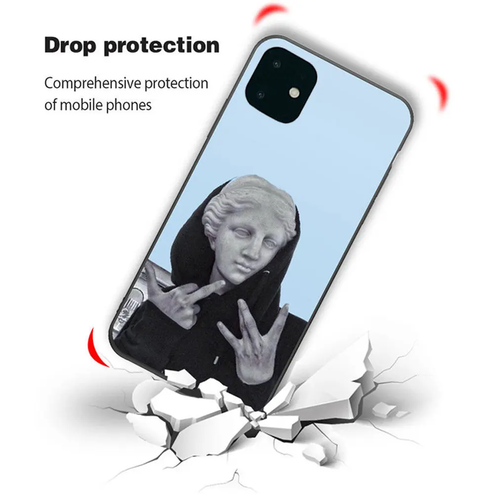 Ottwn для iPhone 11 чехол силиконовый художественный абстрактный для iPhone 7 8 6 6s Plus 11 Pro X XR XS Max 5S SE мягкий чехол для телефона TPU задняя крышка