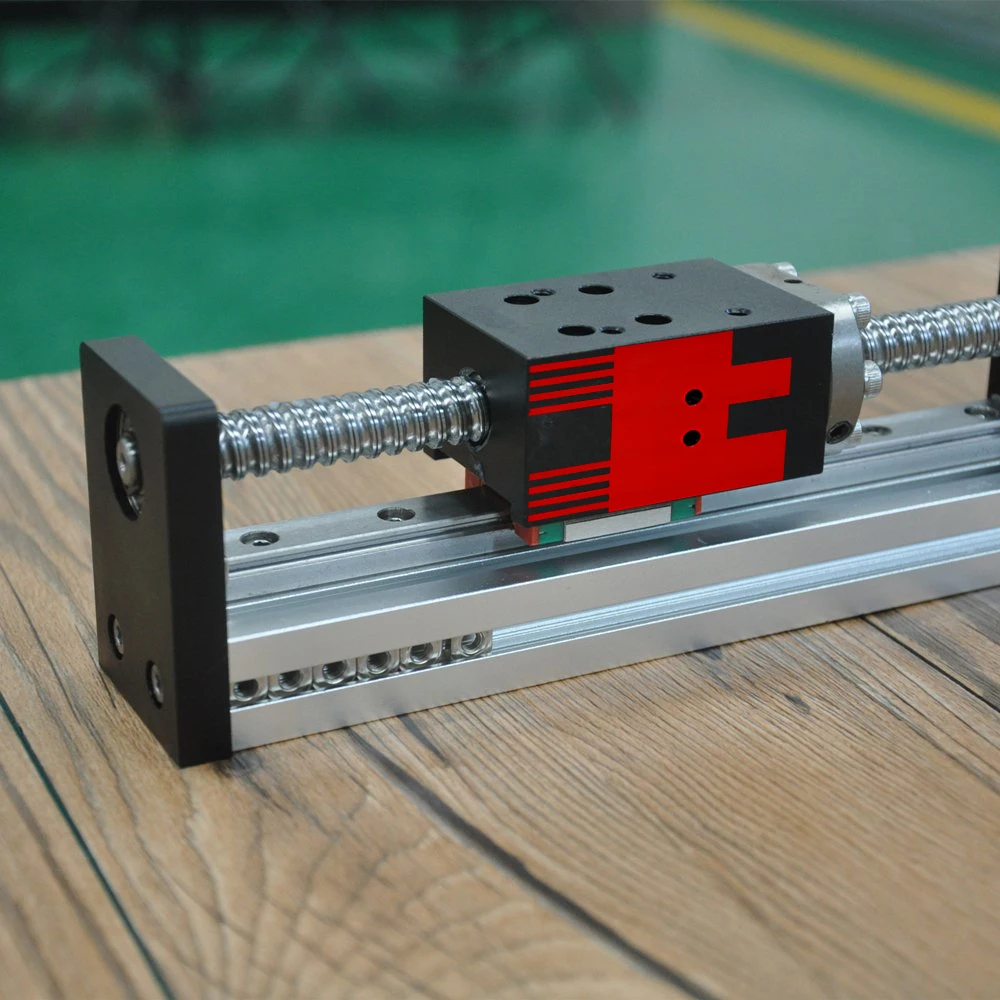 US $170.00 300mm Stroke Ball Screw Lead Linear Guide Rail Stage Actuator Motion Slide For Wood Engraving Machine
