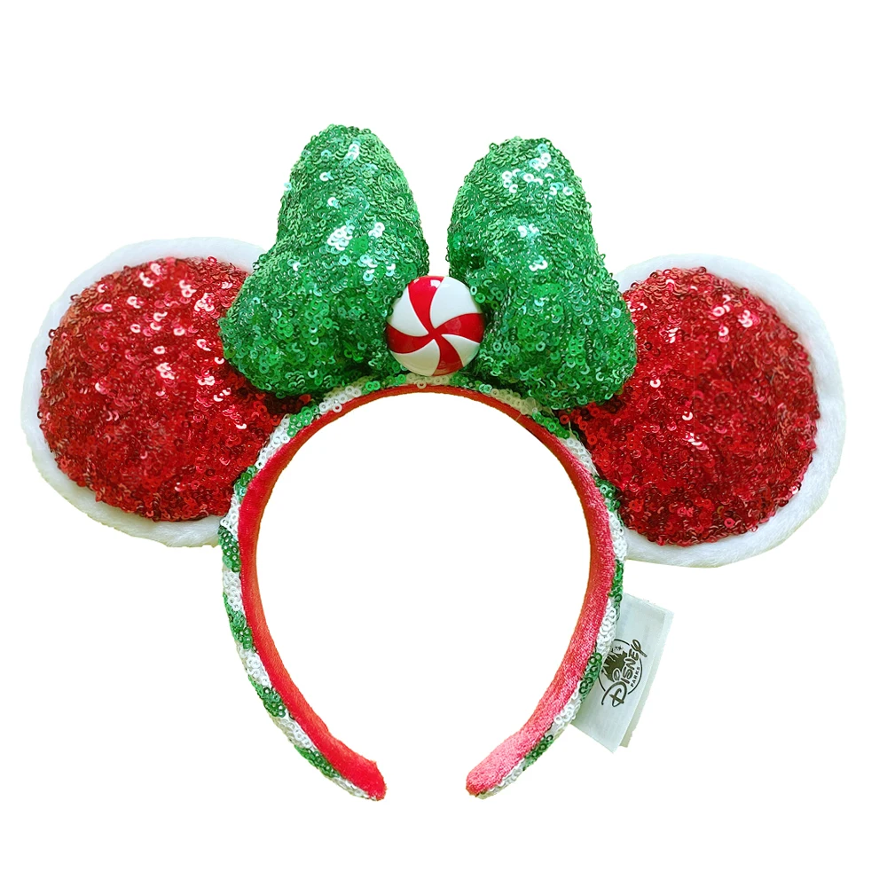 2022 Disney Mickey Ears Headband Firework Headband with Castle Peter Pan Cosplay Hairband Disneyland Letter Headband Gift baby accessories girl