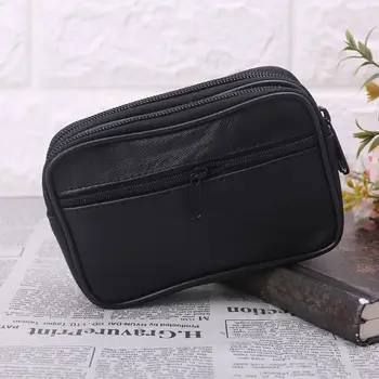 

Women Genuine Leather Coin Card Wallet Pouch Mini Purse Zipper Small Change Bag M5TE