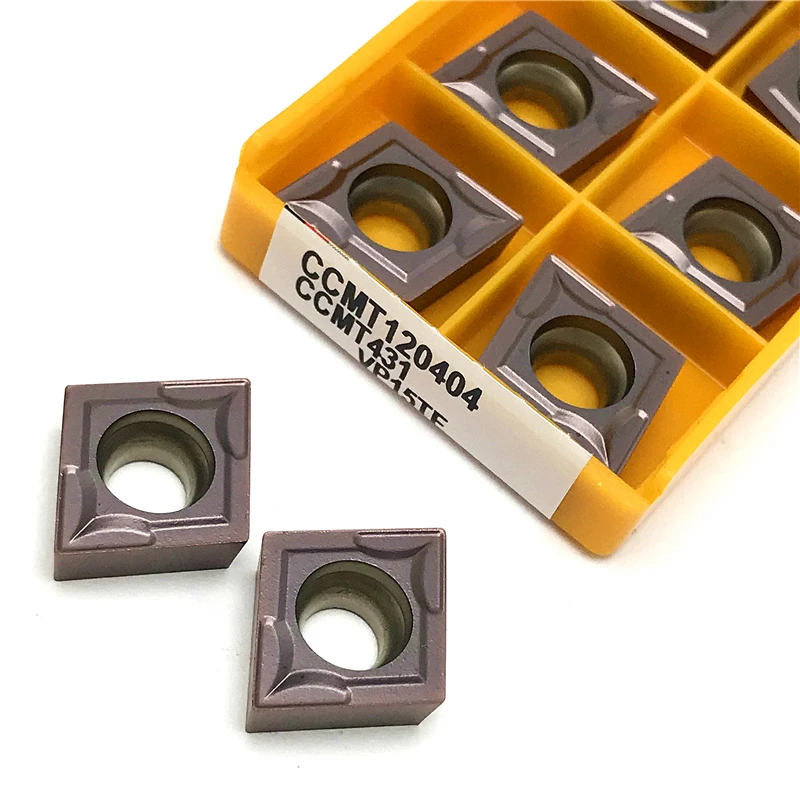 CCMT120404 VP15TF Carbide inserts External Turning tool turning inserts