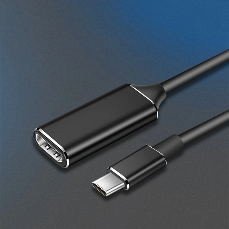 Кабель-Переходник Usb C на Hdmi адаптер переменного тока, Uni Usb Тип с разъемами типа C и Hdmi адаптер [порта Thunderbolt 3] для Macbook Pro //, Macbook Air, Ipad P