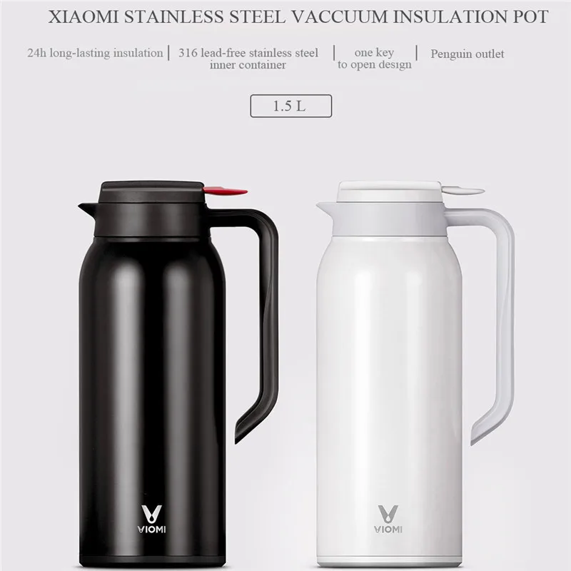  Millet 1500 Ml Insulated Tea Coffee Stainless Steel Hot Water Stainless Steel Vacuum Bottle Hot Dri