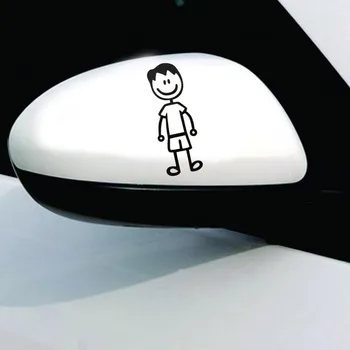 

Funny Family Members Car Sticker Personality Reflective Car Body Sticker Vinyl Decal for Car Motorcycles