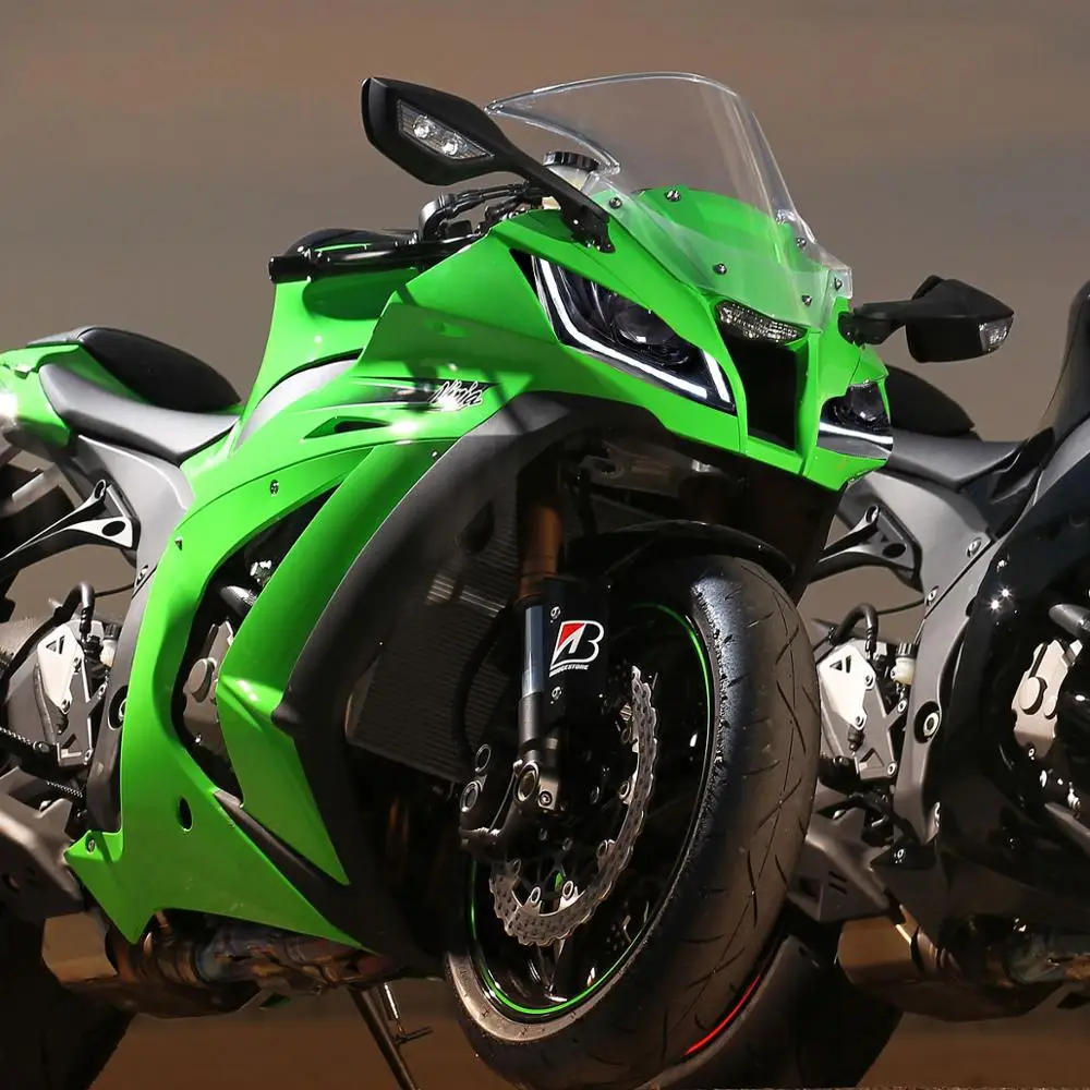 Для Kawasaki Ninja ZX10R ZX-10R полный светодиодный фар 2011- V2