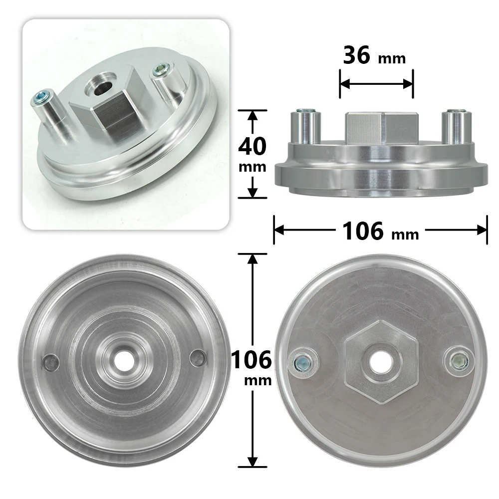 Aluminum cap cover oil pressure temperature adapter filter housing For BMW 4 cylinder models 520i 525i e36 325i e46 m3 oil line fitting adapter