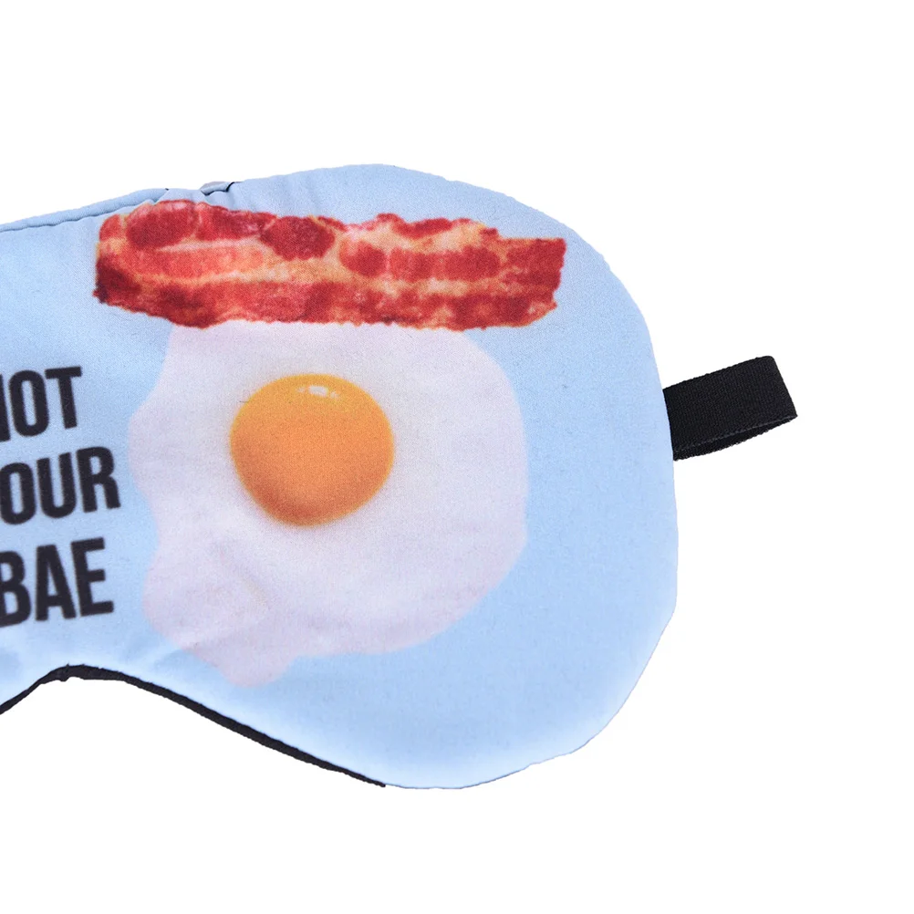 1pc Eye Sleep Masks 3D Printing Sleeping Eye Mask Lovely Eye Care Shade Blindfold Sleep Mask Eyes Cover Sleeping Tools