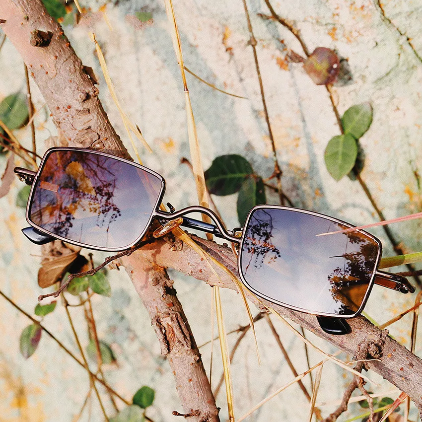 

2019 New Classic Sunglasses Men Driving Square Frame Vintage Sun Glasses Male Goggles UV400 Eyewears Small Size