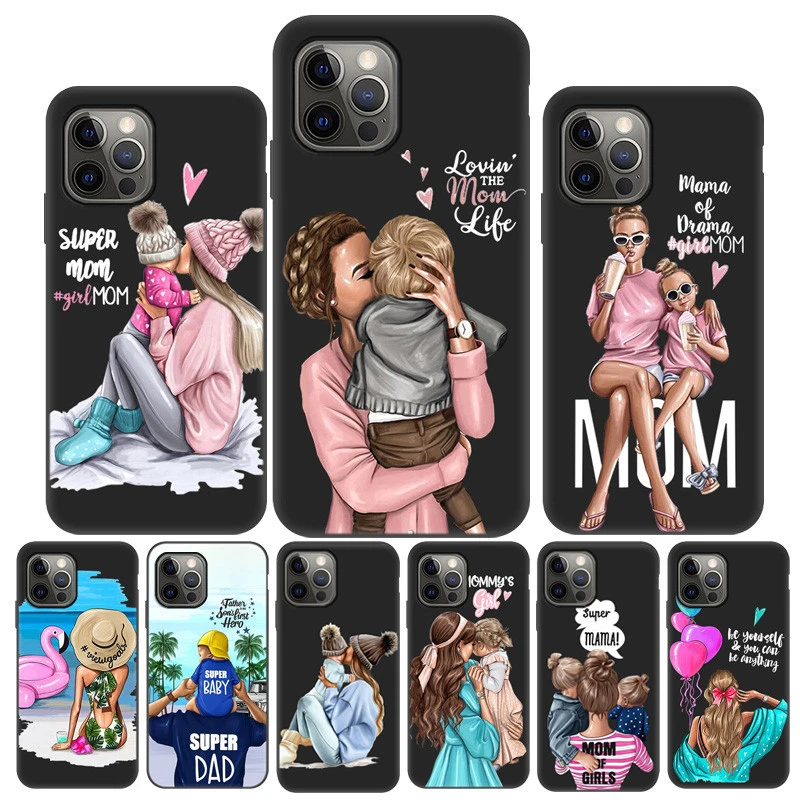 iphone 13 pro max cover Case For iPhone 11 12 Pro Max Case Fashion Mam Super Mom Phone Case iPhone11 13 Pro 7 8 Plus XR XS X SE 2020 2022 6S Mini Cover best iphone 13 pro max case