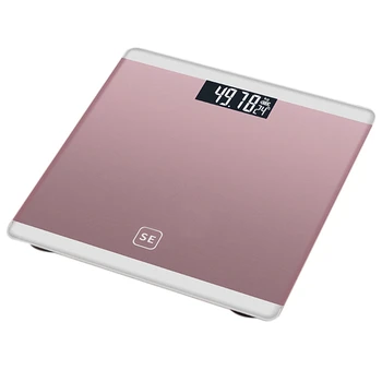 

Rose Gold Digital Body Axunge Electronic Scale LCD Display Human Health Management Called Smart Balance Electronic Scale