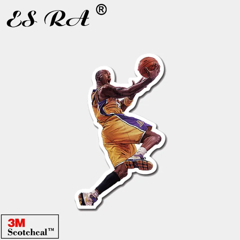 

Stickers Toys Basketball Players Stickers Sport Start Bryant Pegatinas Car Laptop Luggage Skateboard Decorate Waterproof 3M