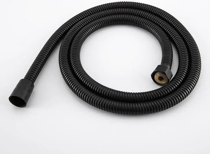 Flexible Plastic Shower Hose with Premium Double Brass Head Universal