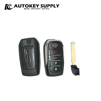 FORToyota SW4 (Fortuner) 3 1 pulsanti Smart Key telecomando intelligente Shell AKTYS322