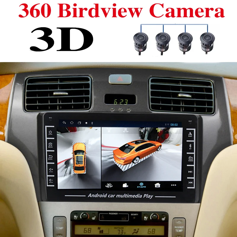 

Автомобильный мультимедийный GPS-навигатор навигационный плеер встроенный CarPlay 360 BirdView 3D для TOYOTA Windom для Lexus ES XV30