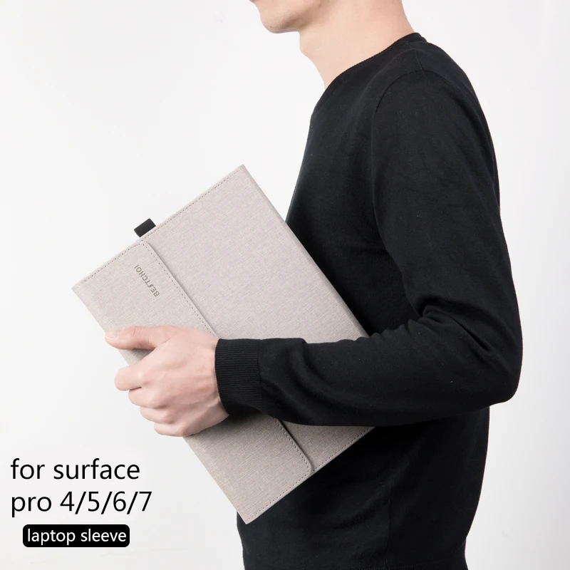 Чехол для Microsoft Surface Pro 7 6 5 4 чехол с держателем ручек совместимый клавиатурой типа