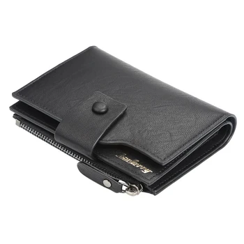

Men Wallets Multifunction Multi-card Position Card Holder Thin Slim Personlity Creative Coin Purse Solid Color Male Clutch Bag