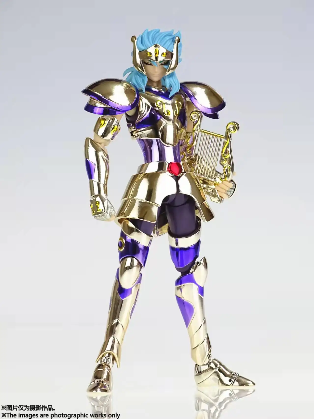 

chuanshen cs Saint Seiya silver saint EX Lyra Orphee Orpheus action figure Cloth Myth Metal Armor