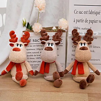 

Newest Plush&Stuffed Sweet Elk Plush Toy Cute Animals For Kids Toys Doll For Girls Birthday Christmas Gift