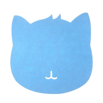 

Universal Thicken Mouse Pad Felt Cloth 200x200x3mm Cute Cat Mouse Pad Mat 72XB