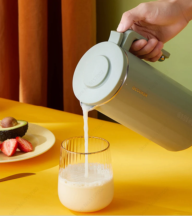 Youpin 220V Soymilk Maker Machine Electric Juicer Blender Automatic Heatable Soya-Bean Milk Rice Paste Maker Free-filter