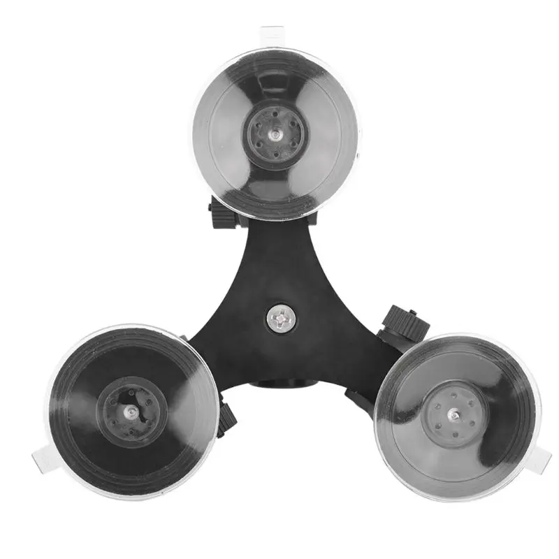 Black Durable Car Suction Cup Sucker Bracket Stand Holder Support for DJI Osmo Action Sports Camera Accessories