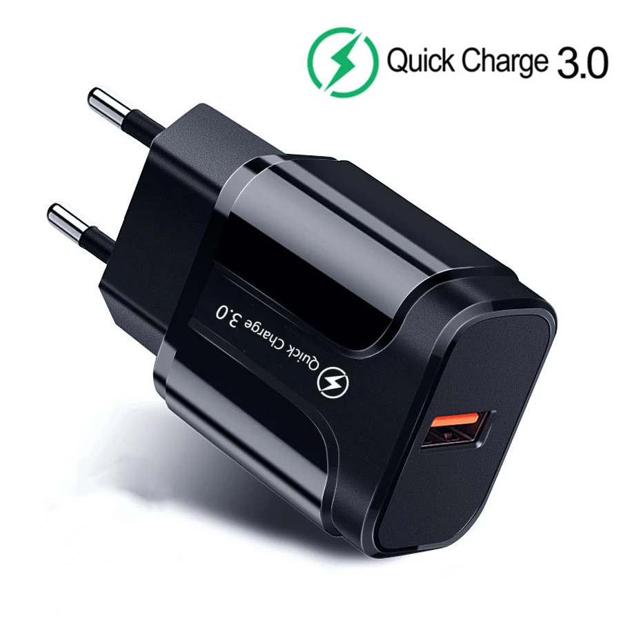 Быстрая зарядка 3 0 USB зарядное устройство для iPhone XR 11 Pro QC4.0 Зарядка адаптер huawei mate