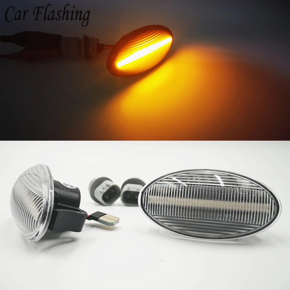 

Car flashing 1Pair Dynamic LED Side Marker Light Indicator Repeater Turn Signal Lamp For Suzuki Swift Alto SX4 Jimmy Vitar