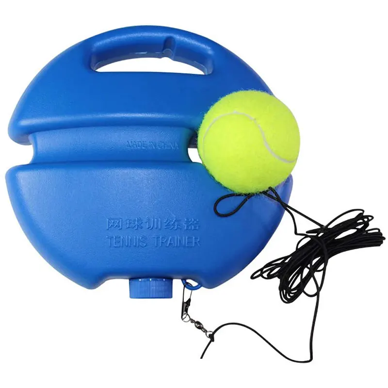 

Heavy Duty Tennis Training Tool Basic Exerciser Elastic Rope Automatic Rebound Rubber Tennis Trainer Partner Sparring Device